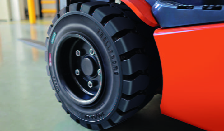 高弹性实心轮胎 - 叉车轮胎 | Trelleborg Wheels-CN